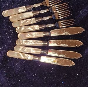 Antique Mother-of-Pearl flatware